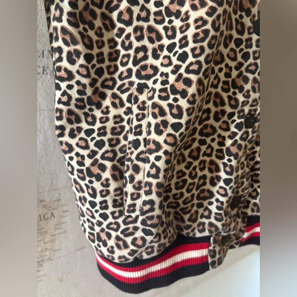 ZARA Kids Leopard Jacket Size 10 “Magic” Graphic - Picture 5 of 8
